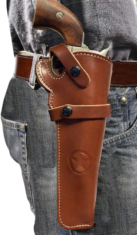 BlueStone Safety Western Leather Revolver Holster | Ubuy India