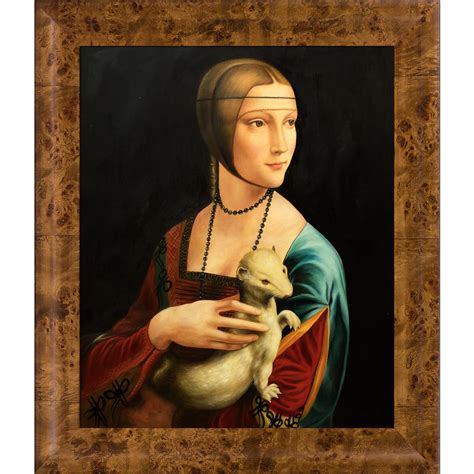 Leonardo Da Vinci Lady With An Ermine