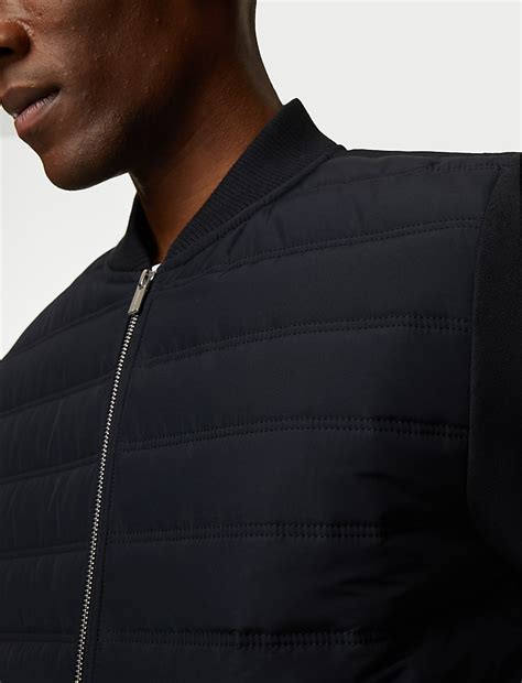 Buy Quilted Bomber Jacket at Marks & Spencer