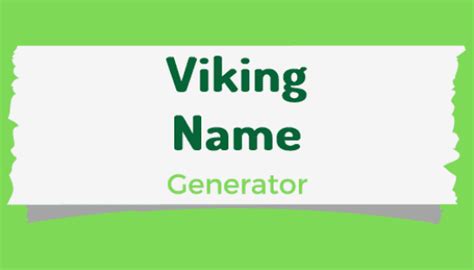Image result for Viking Names