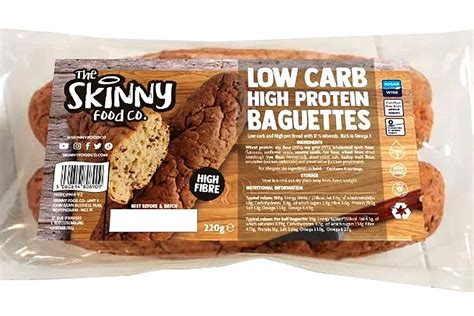 Skinny Food Co packs 16g of protein in its better-for-you baguettes