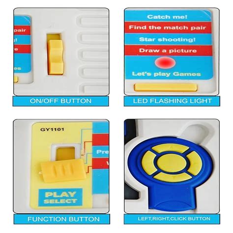 Educational English Learner Laptop Toy, 20 Activities, LCD Display, Mu ...