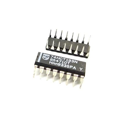INVENTO 1Pcs 74HCT193N 74193 IC, 74HCT CMOS, 74HCT193, DIP16, 5V, 47MHz ...