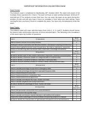 Image result for Midterm Exam Examples