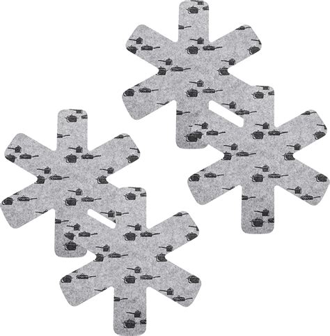 Pot and Pan Protectors, 4pcs Larger Thicker Pot Dividers Pads/Stacking ...