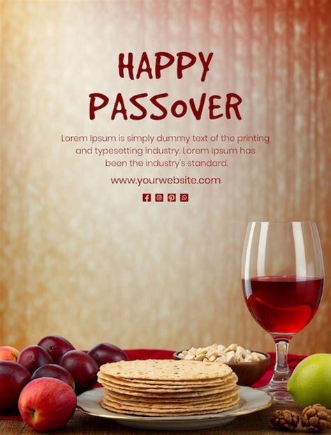 Passover concept matzah bread and fruits with wine and a glass ...