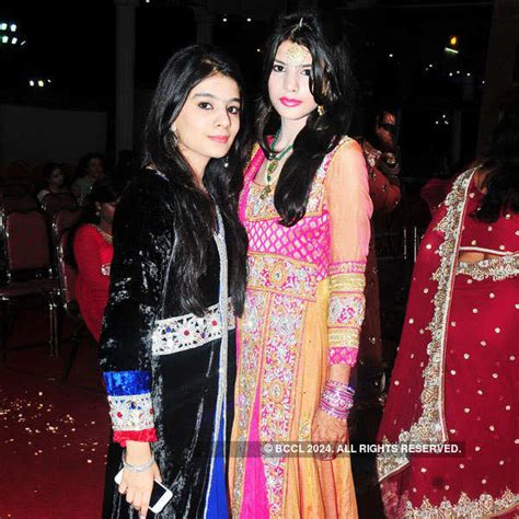 Yasmin poses with Zynab during Osman and Saltanath's wedding ceremony ...