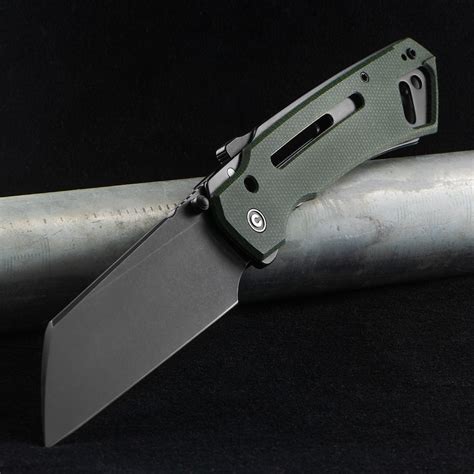 Civivi Buster FG Green MIcarta Black | Folding Pocket Knife