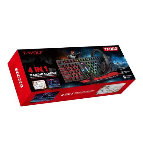 Combo set Gaming T-Wolf TF800 4u1 - Mob-Shop