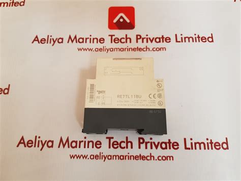 Telemecanique re7tl11bu on delay timer relay – Aeliya Marine