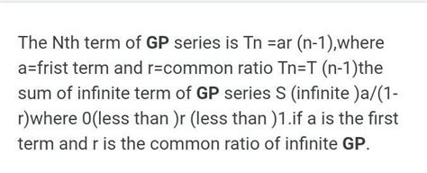 What is the meaning of AP in mathematics? what is the formula for AP ...