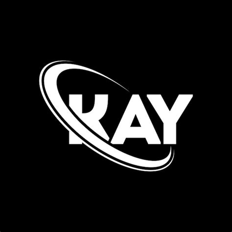 KAY-Logo KAY-Brief KAY-Buchstaben-Logo-Design Initialen KAY-logo mit ...