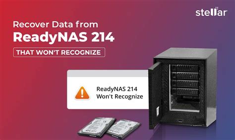 Recover Data From ReadyNAS 214 That Won't Recognize A Drive