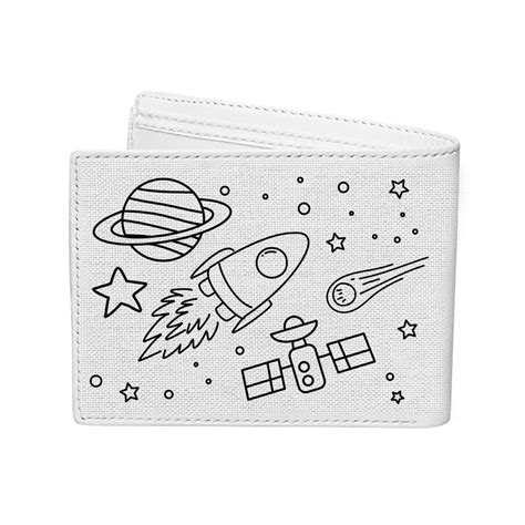 iCraft DIY Canvas Wallet – Spaceship Design — Mango