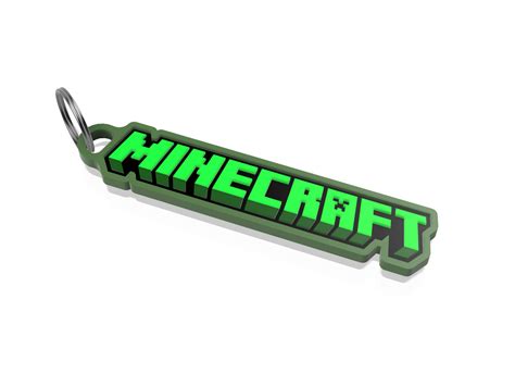 Image result for Minecraft App Logo Keychain