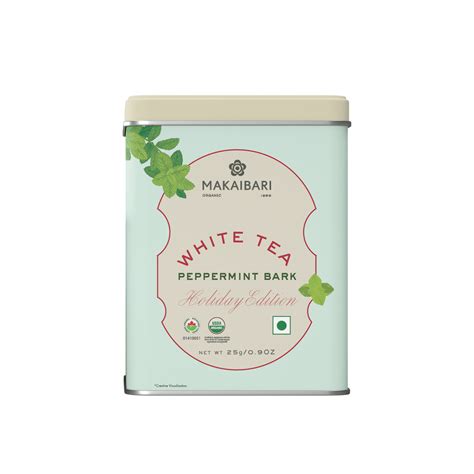 Buy White Peppermint Bark Tea – Holiday Edition Blend – Makaibari Tea