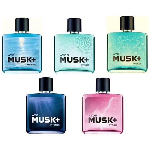 Perfume Musk+ Deo Colônia - 75ml Avon - Corre Que Ta Baratinho