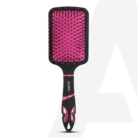Royal Paddle Hairbrush | Nylon Bristles | Shop From AGARO – Agaro