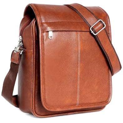 Buy CIMONI® Premium Vehan Leather Bag for Men Classic Side Bag Multiple ...