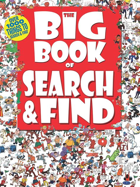 The Big Book of Search & Find – Hidden Object Picture Puzzle Book for ...