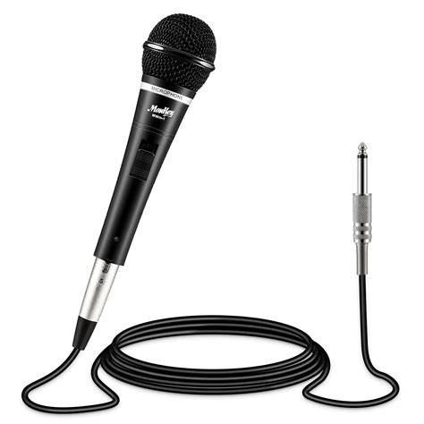Moukey MWm-1 Dynamic Vocal Microphone Wired Handheld Karaoke Mic for ...