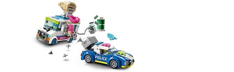 LEGO City Ice Cream Van Police Chase 60314 Building Kit (317 Pieces ...