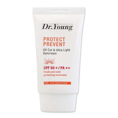 Buy Dr. Young PROTECT PREVENT UV Cut & Ultra Light Suncream SPF 50 ...