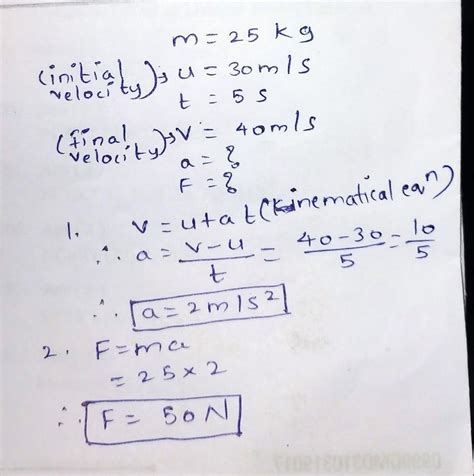 A body of mass 25 kg is intially moving with the velocity of 30m/s .a ...
