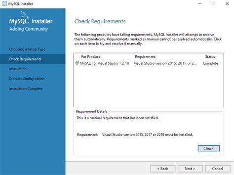 Add MySQL to Visual Studio 2019 的图像结果