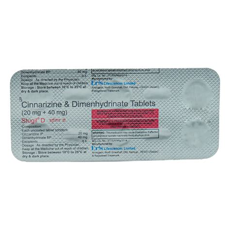 Stugil D Tablet 6's Price, Uses, Side Effects, Composition - Apollo ...