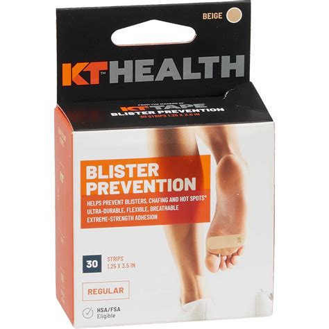 KT Tape Blister Prevention Strips - 30-Count - Save 33%
