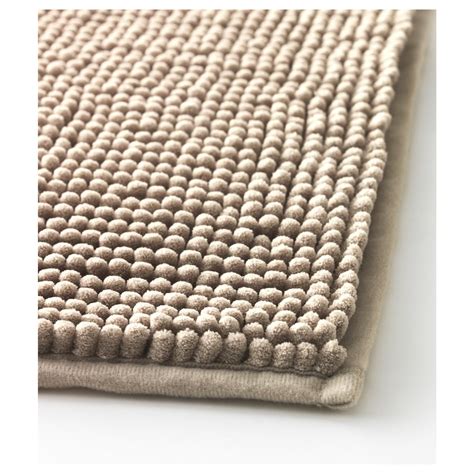 TOFTBO bath mat, beige, 40x60 cm (16x24") - IKEA