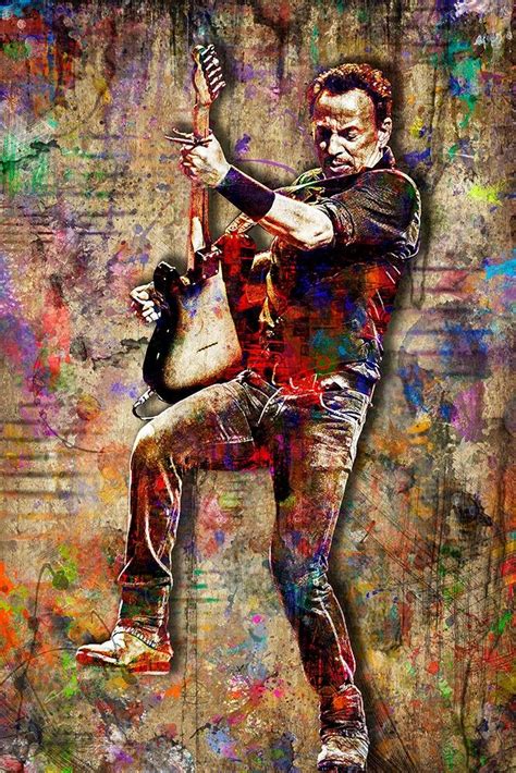 Image result for Bruce Springsteen Artwork