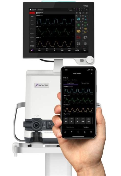 Noccarc V730i Icu Ventilator Manufacturer Exporter Supplier from Pune India