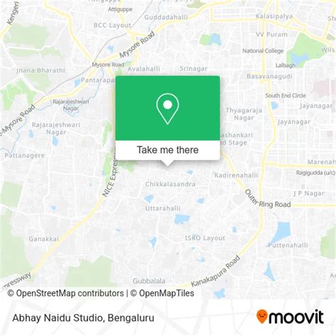 How to Get to Abhay Naidu Studio in Padmanabha Nagar by Bus or Metro?