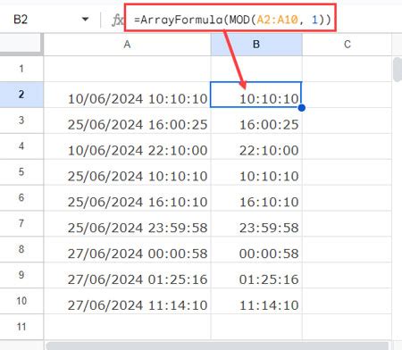 Using Time Formulas in Google Sheets 的图像结果