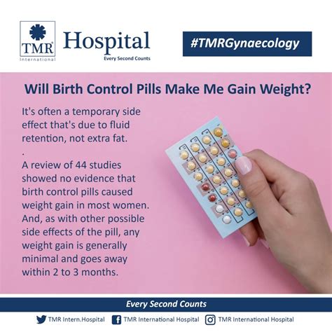 Birth Control Weight Gain Does Birth Control Make You Gain Weight? Q&A