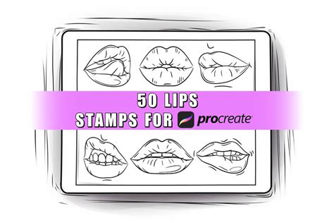 Image result for Drawing Lips Procreate