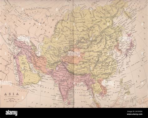 Map Of Asia In 1800