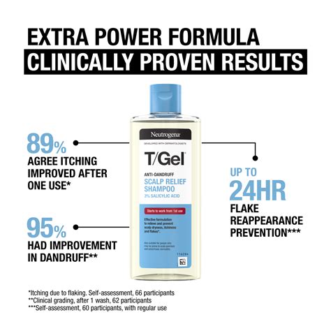 NEUTROGENA® T/GEL ANTI-DANDRUFF SCALP RELIEF SHAMPOO FOR ITCHY, FLAKY SCALP