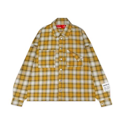Ombre Check Shirts Jacket ''FROGMAN'' | [CSNV]® MAISON CASANOVA