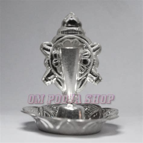 Tirupati Chakra Incense Holder in Pure Silver Online @ OM POOJA SHOP