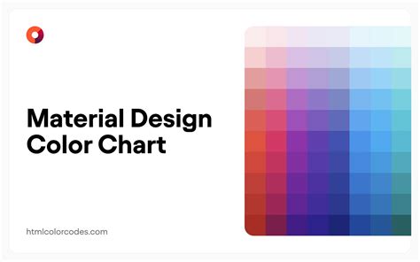 Image result for Material Color Code Chart