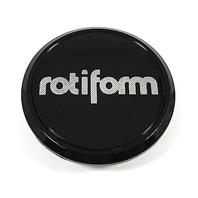 Buy Rotiform Wheels Gloss Black Wheel Center Hub Cap 3 OD Snap-n for ...