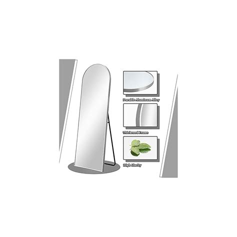 Buy NeuType Arched Full Length Mirror Standing Hanging or Leaning ...