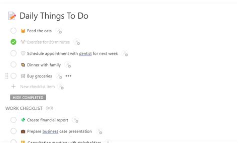 Image result for To Do List Examples