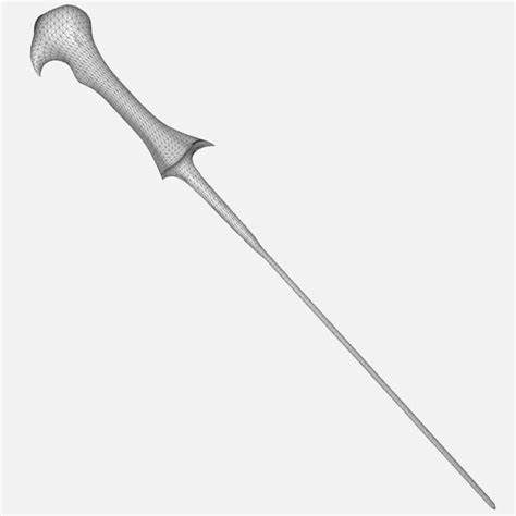 Voldemort's Wand - 3D Model by ivamargar