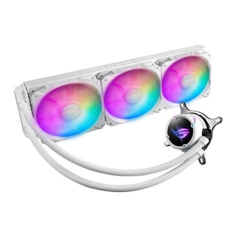 Asus ROG Strix LC II 360 ARGB White AIO Cooler | Mdcomputers.in