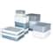 Mfg Tray Stack & Nest Storage Container, 1.5 gal, 11-3/4 in L x 8-3/4 ...