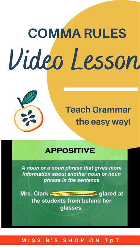 Image result for Comma Rules and Examples